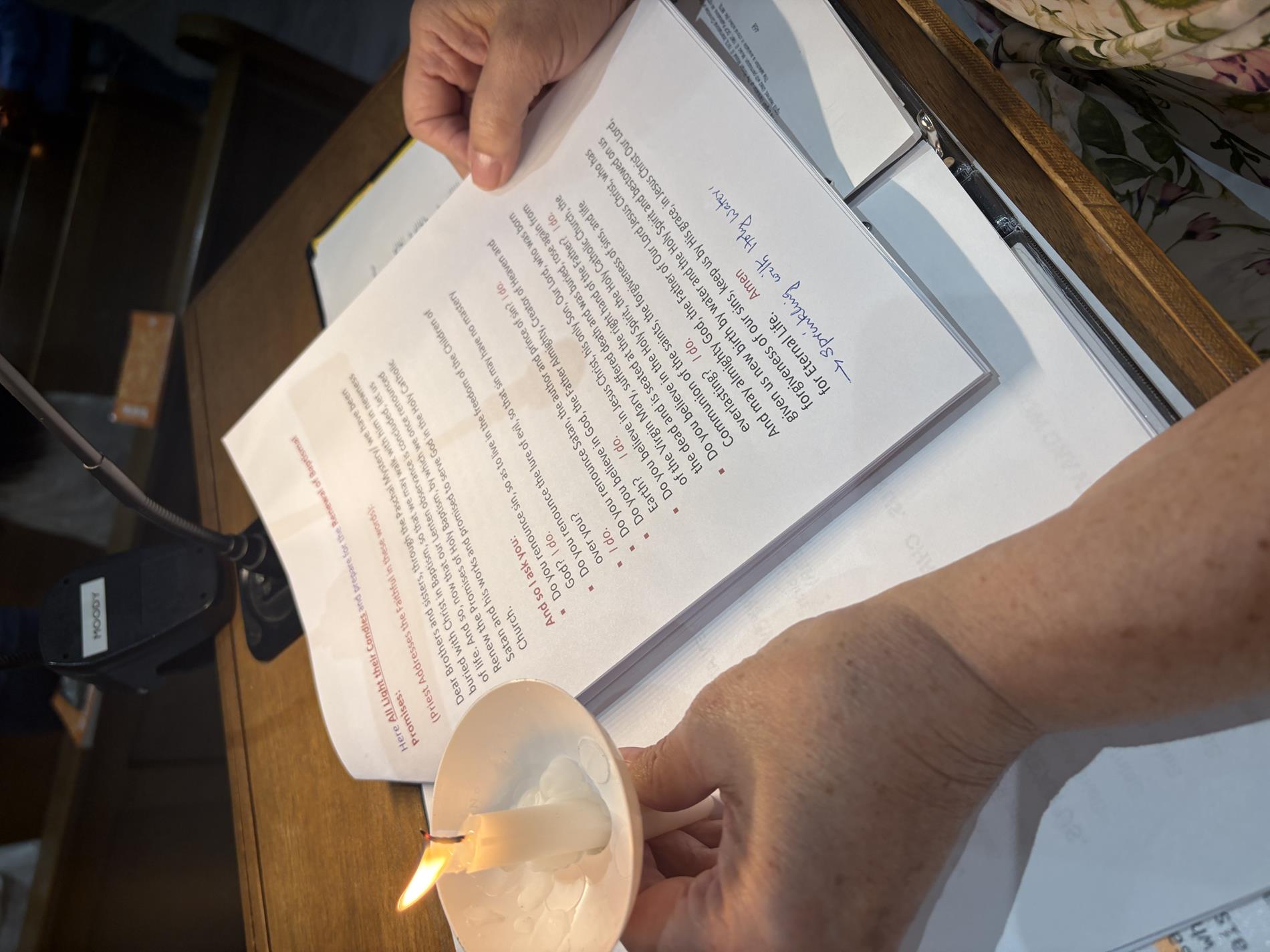 Renewal of Baptismal promises
