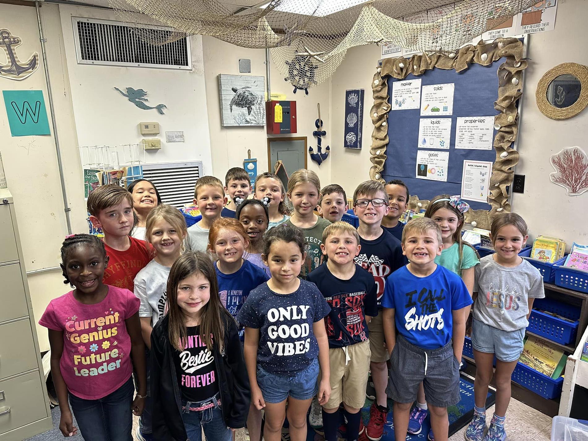Gnats celebrating Literacy Week by wearing 