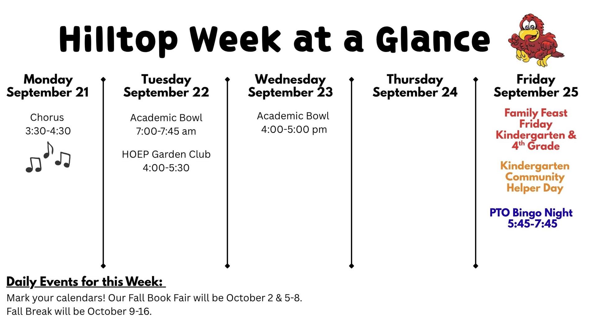 Week at a Glance