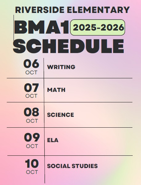 BMA Schedule BMA Schedule