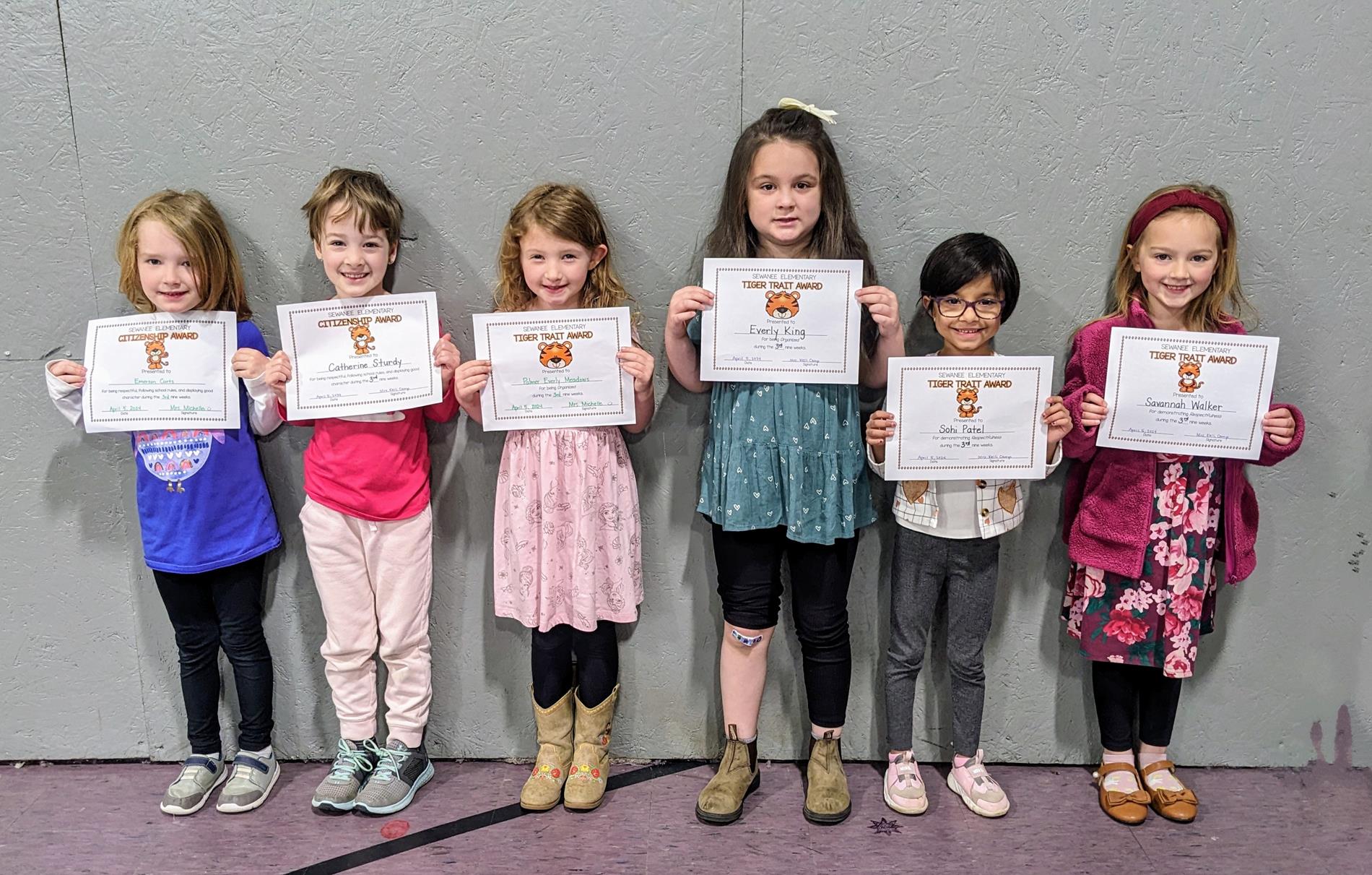 kindergarten awards photo