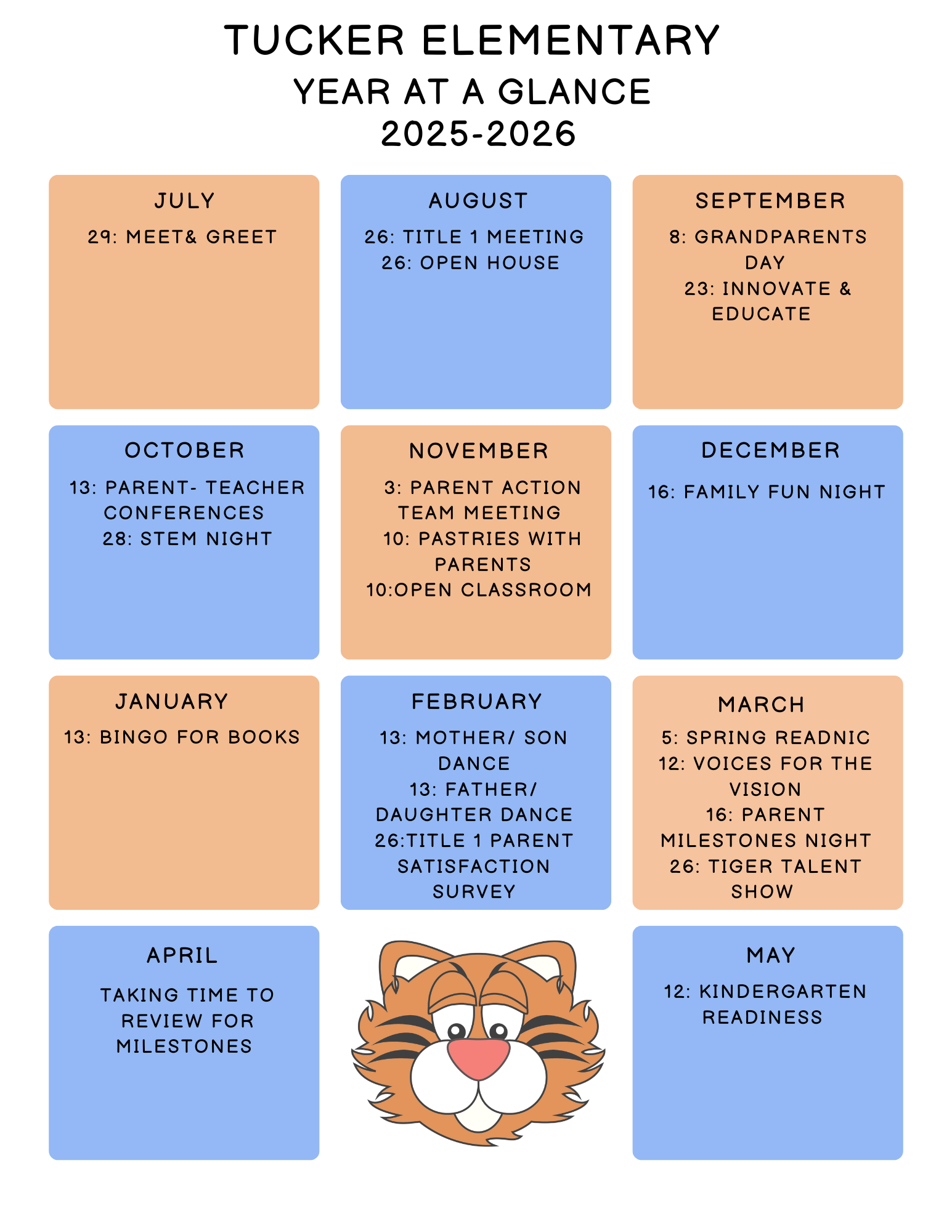 Year at a glance Year at a glance