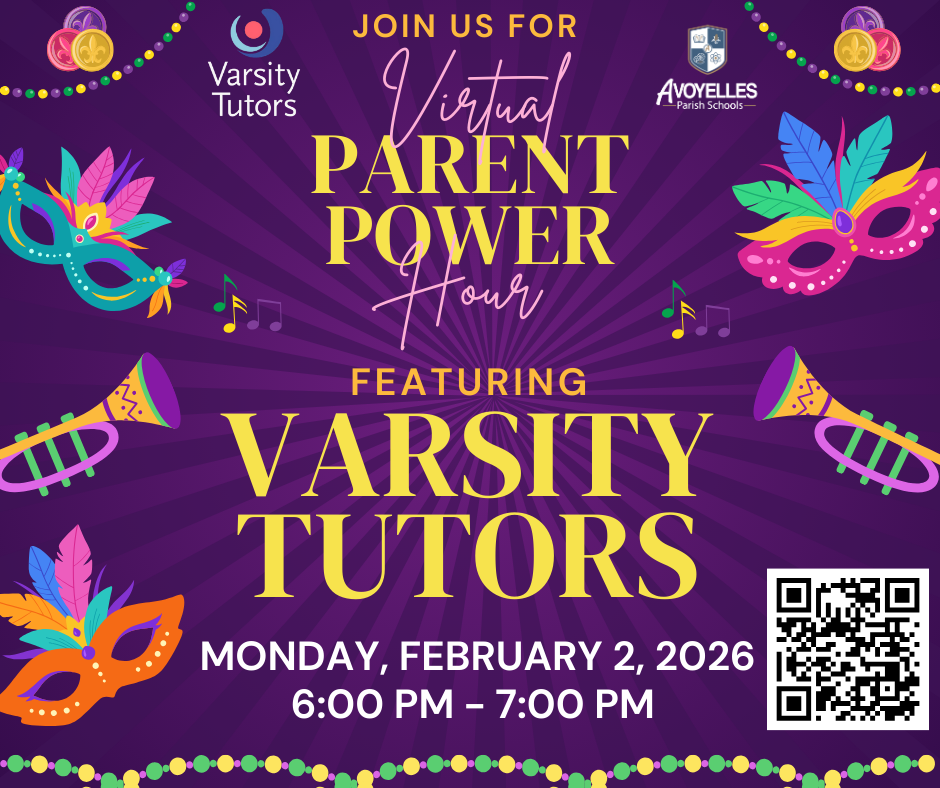 February 2026 Virtual Power Hour with Varsity Tutors Feb. 2 6-7 PM Link https://meet.google.com/eii-rcwz-qvw