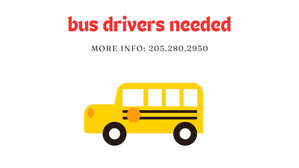 Bus Drivers Needed