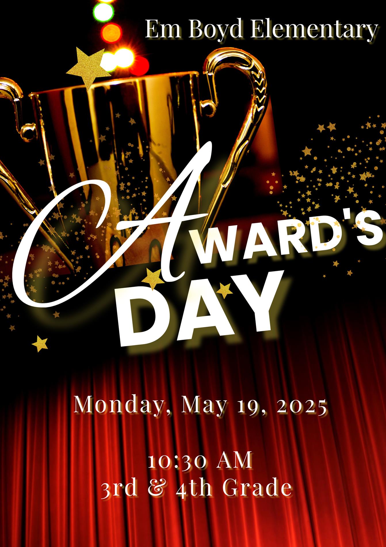 3rd & 4th Grade Awards Program