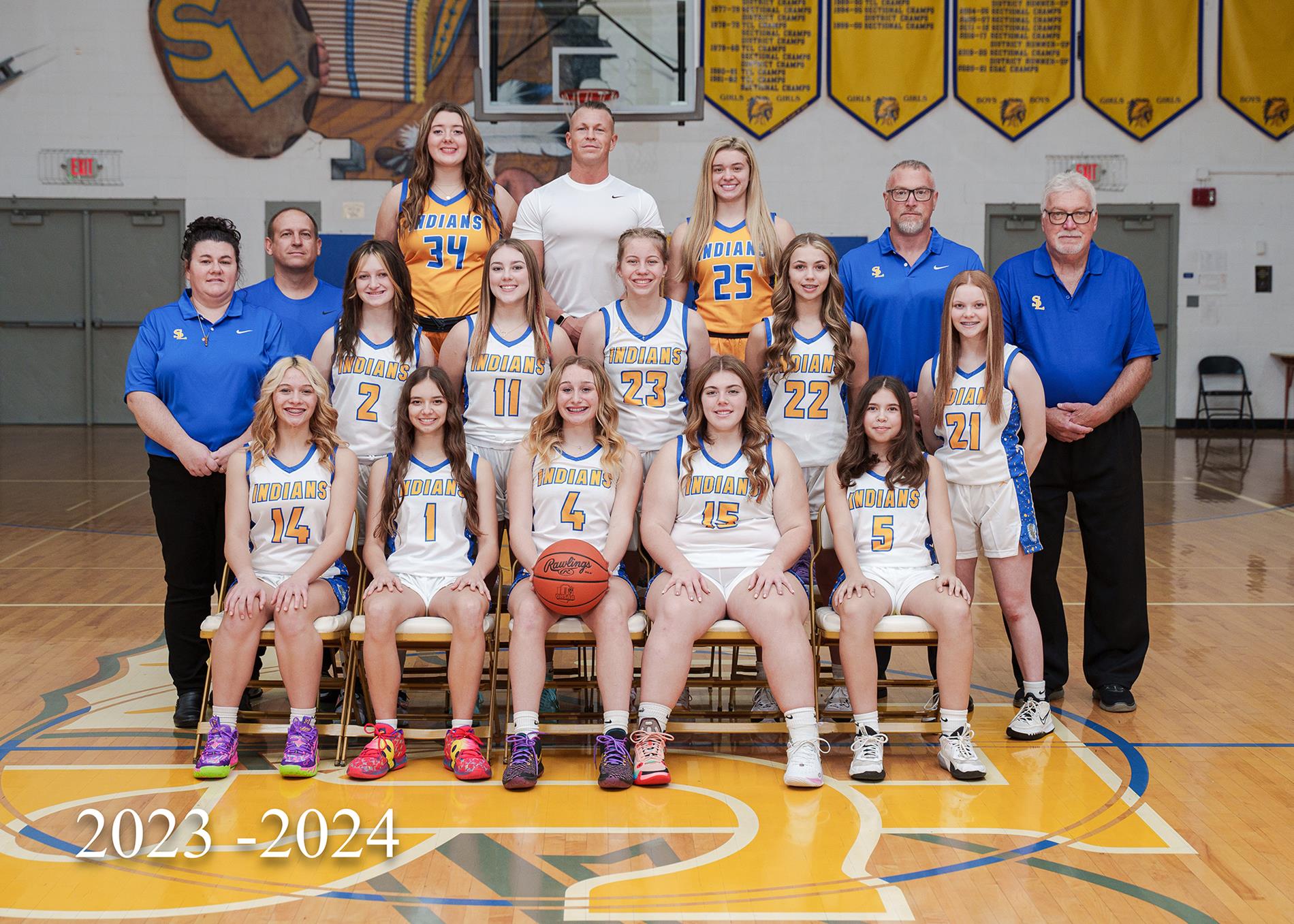 2023 -2024 Girls Basketball Team
