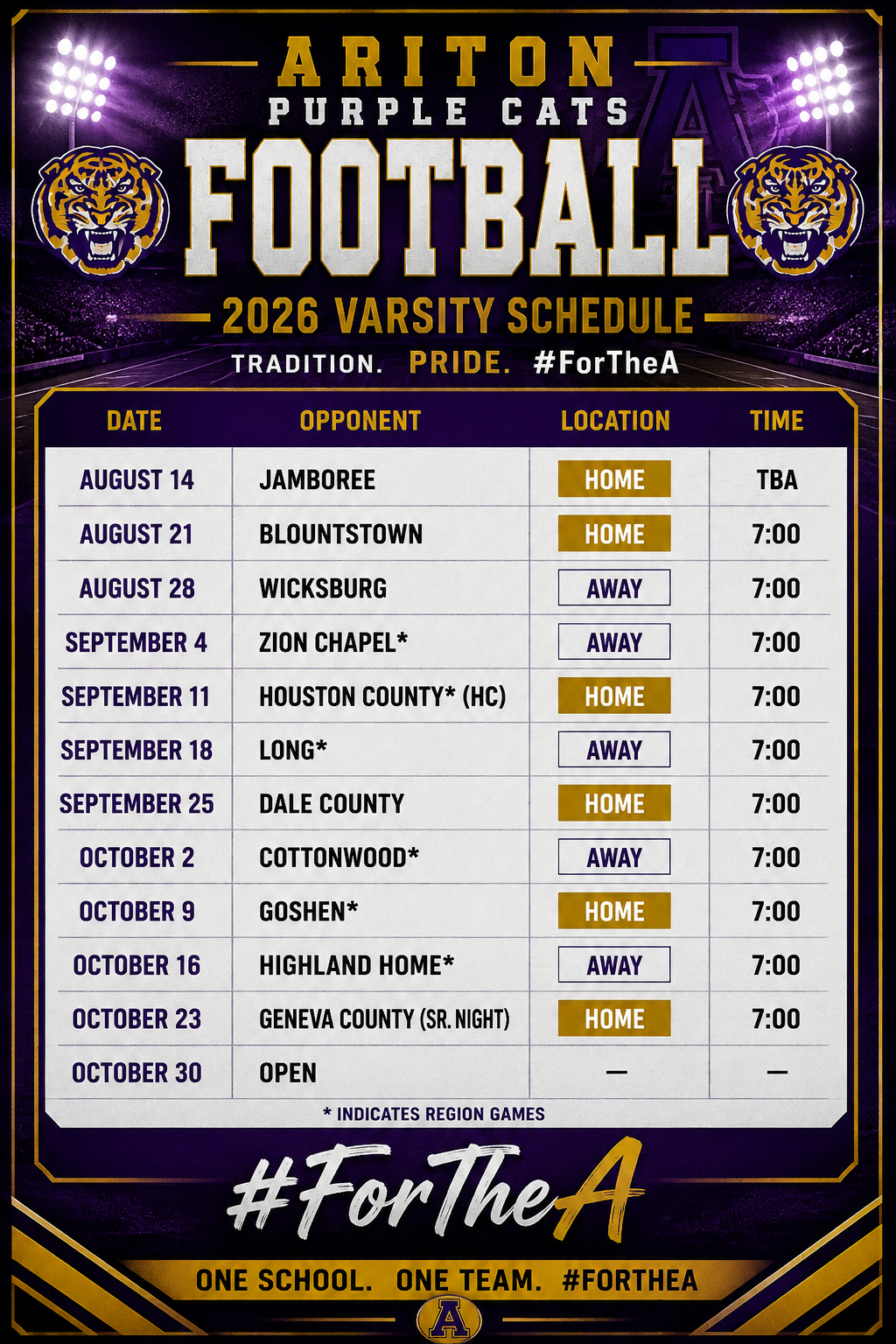varsity football