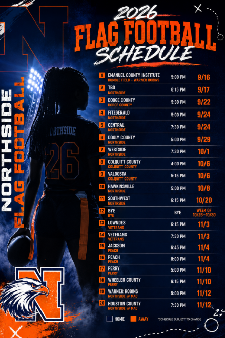 2026 Flag Football Schedule
