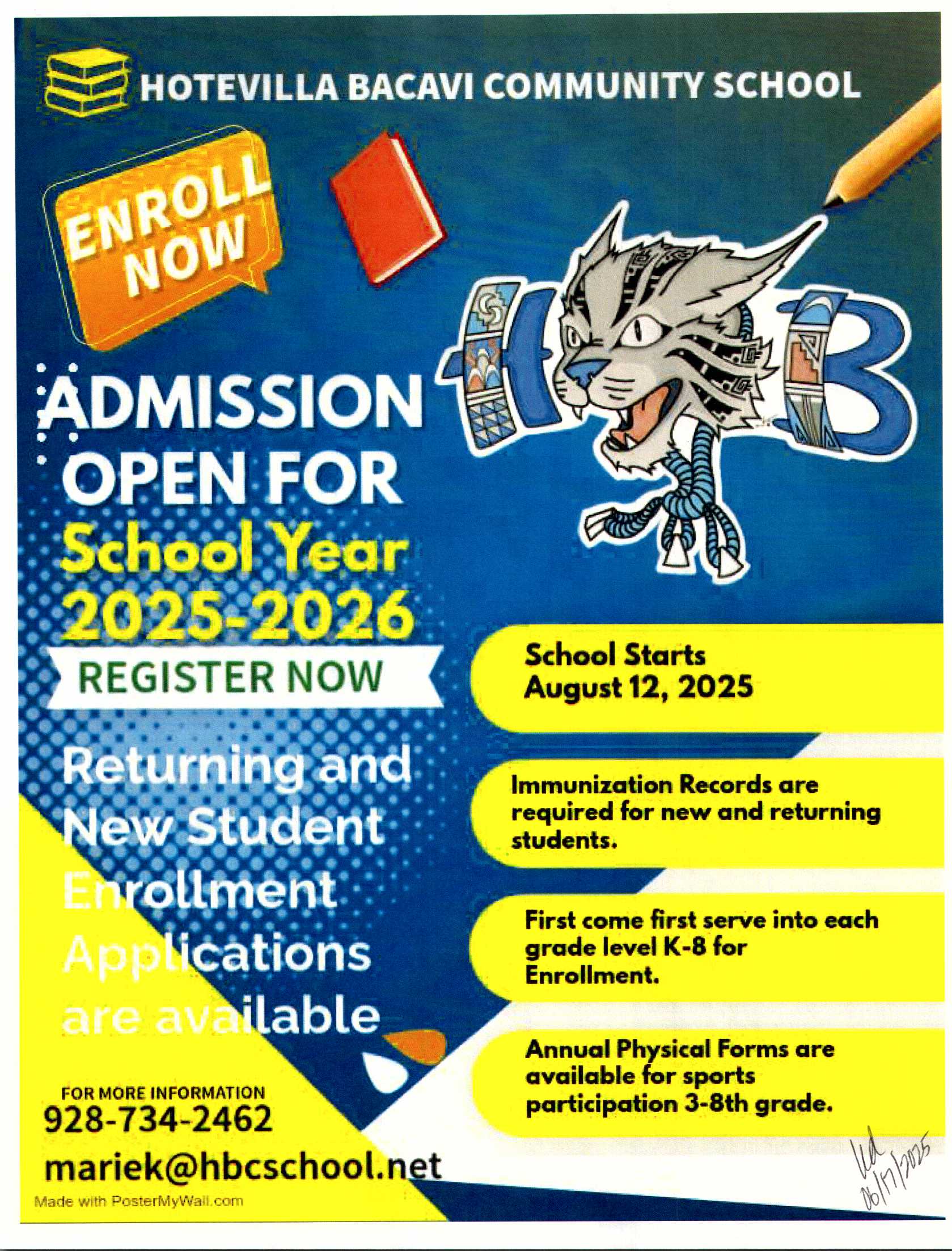 Flyer enrollment 