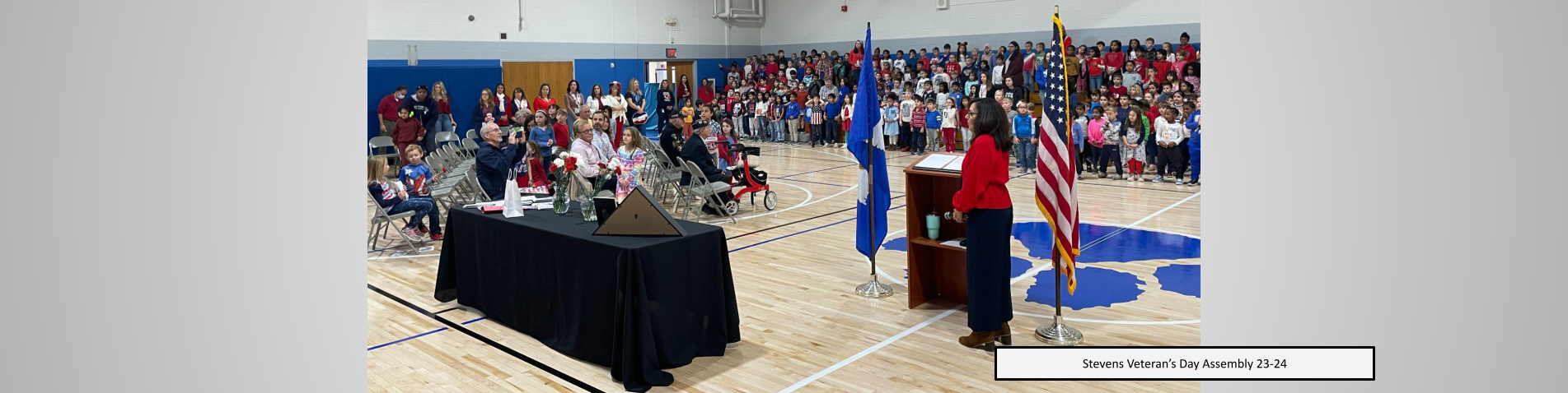 Stevens Veteran's Day Assembly 