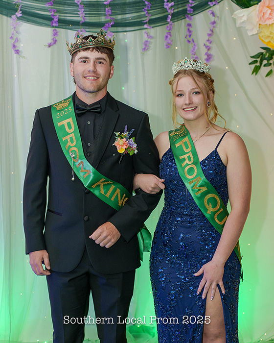 King Brody Brown and Queen Katie Harshbarger King Brody Brown and Queen Katie Harshbarger