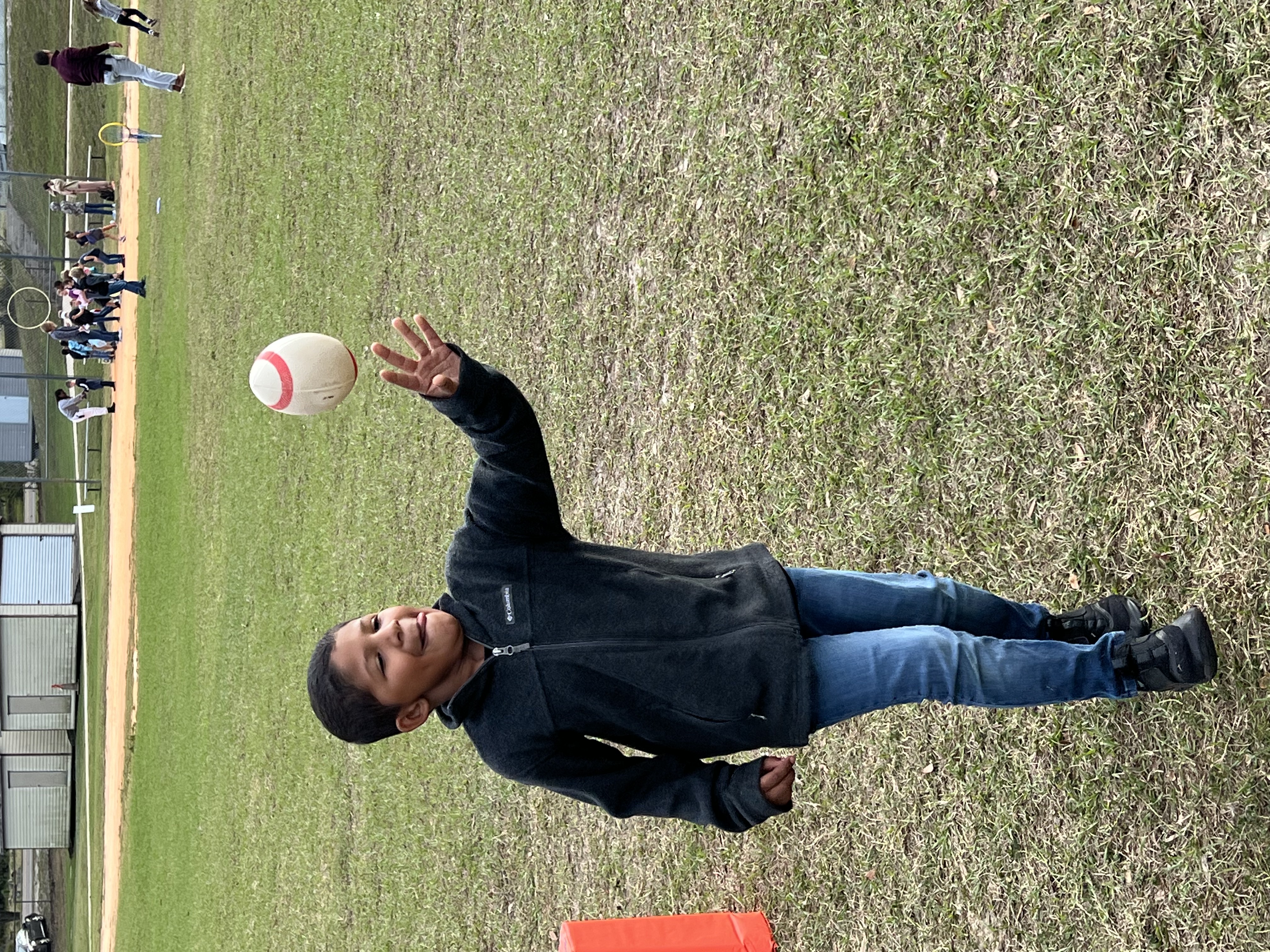 Students enjoying field day! 