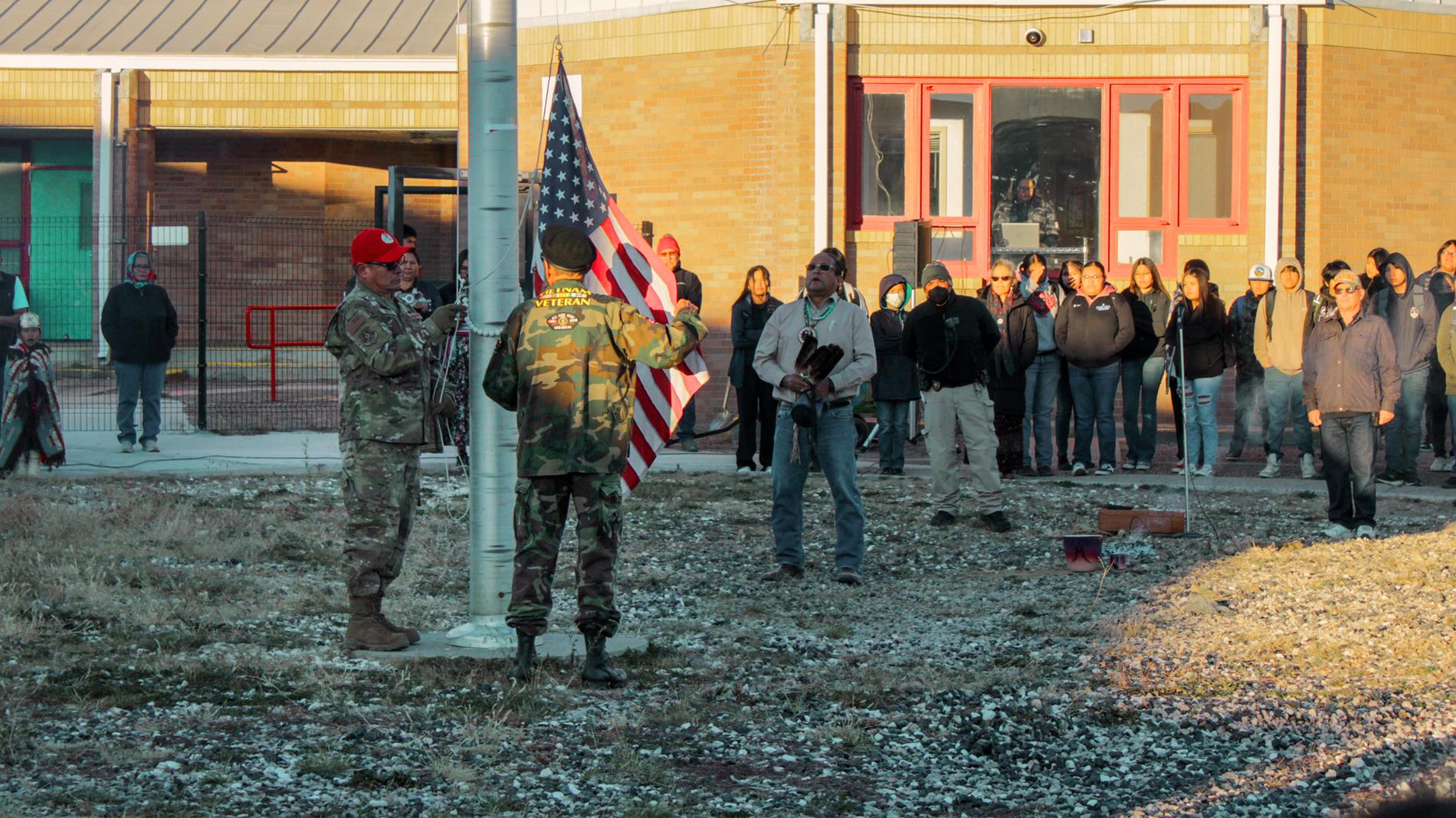 Raising The Flag