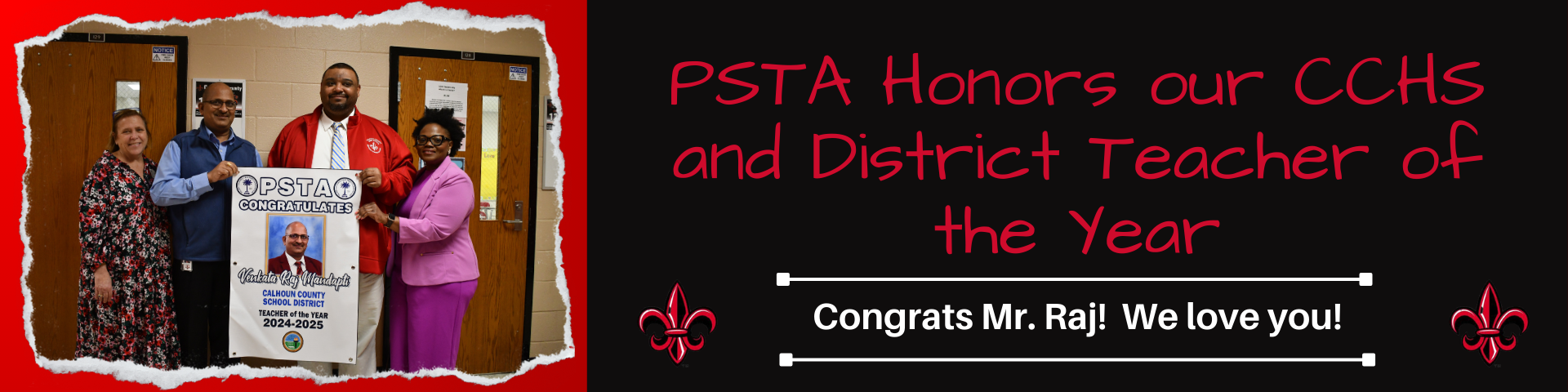 PSTA Honors Mr. Raj