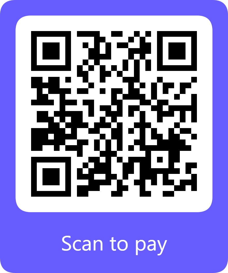 Monthly Payment QR Code for ASC