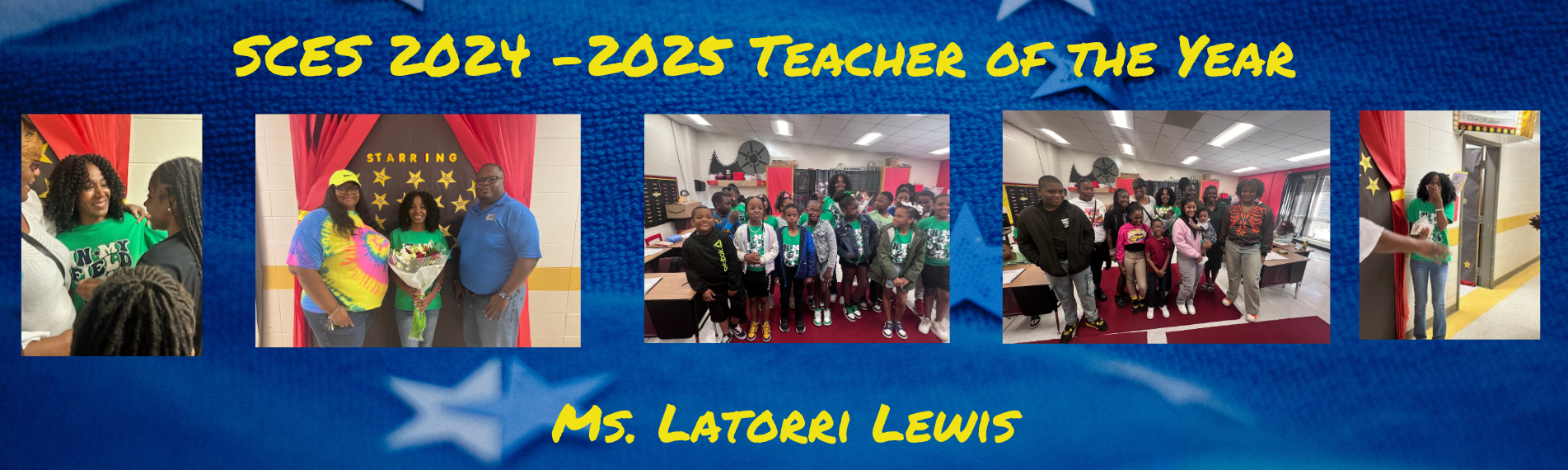SCES 2024 - 2025 Teacher of the Year 