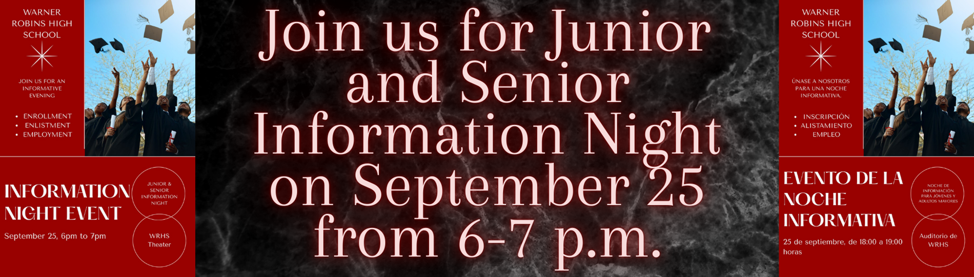 Junior and Senior Information Night 9-25-25