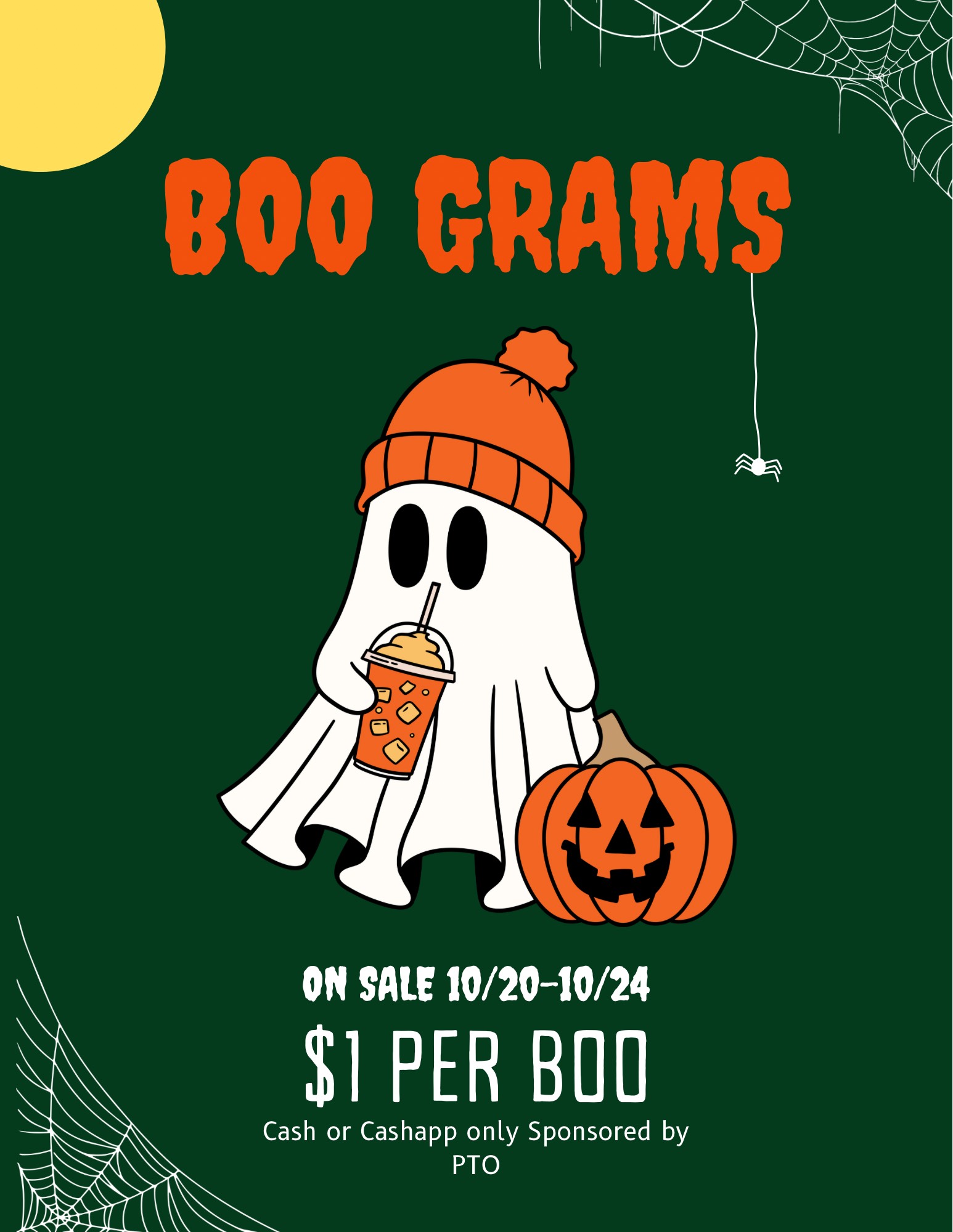 Boo Gram Flyer