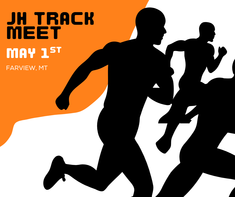 JH Track Meet May 1st Fairview, MT