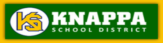 Knappa School District and logo