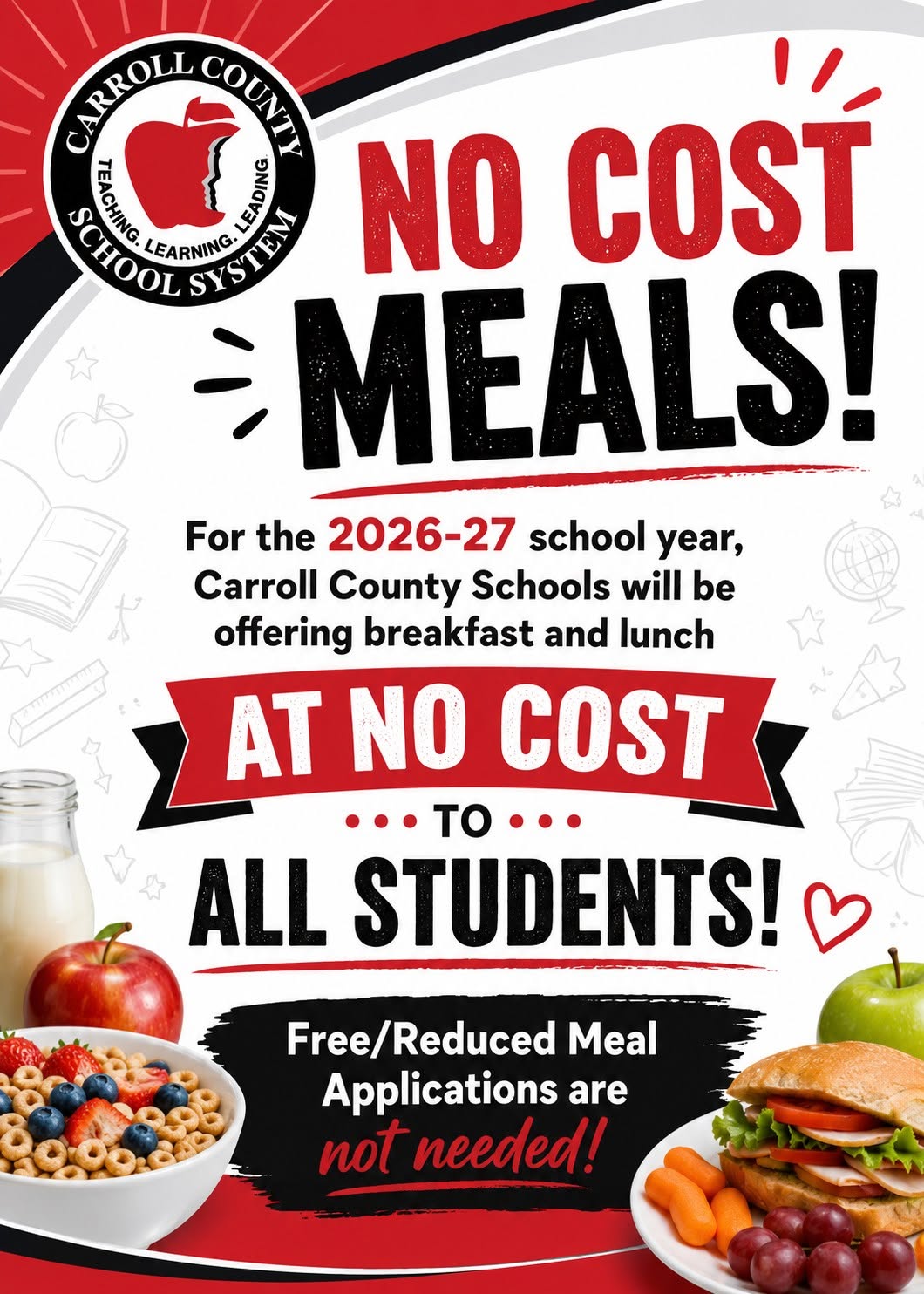 Free Meals Flyer