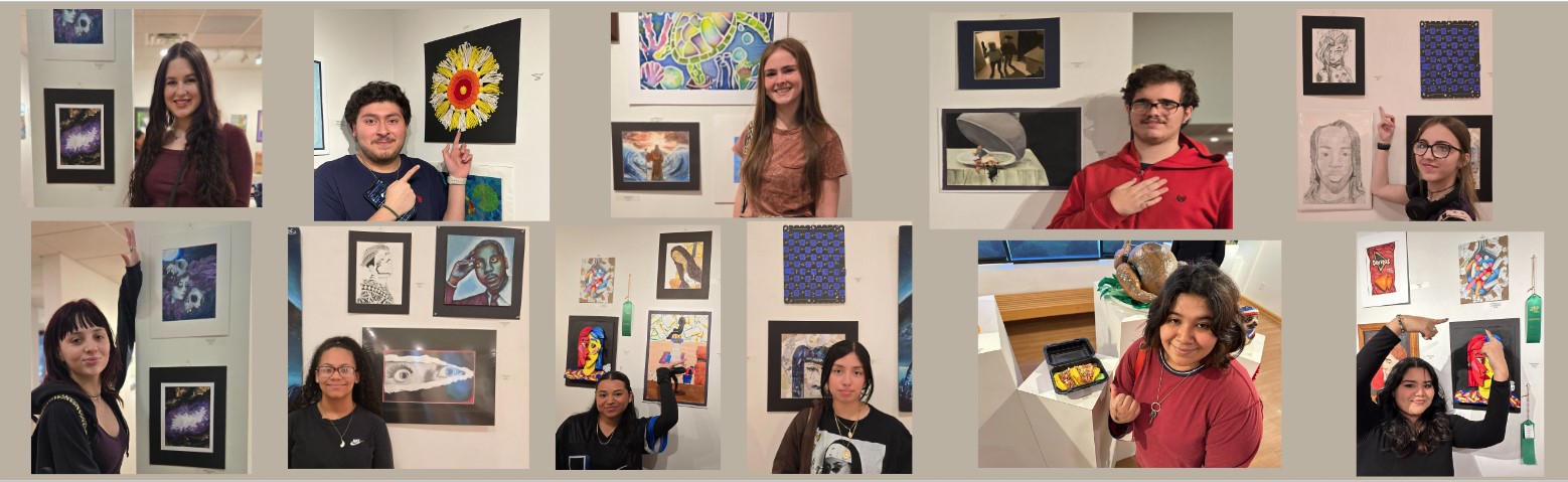 CHS Student Art Displayed at Annette Howell Turner Center for the Arts