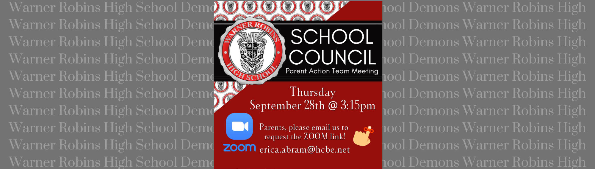 School Council Meeting 9-28-23