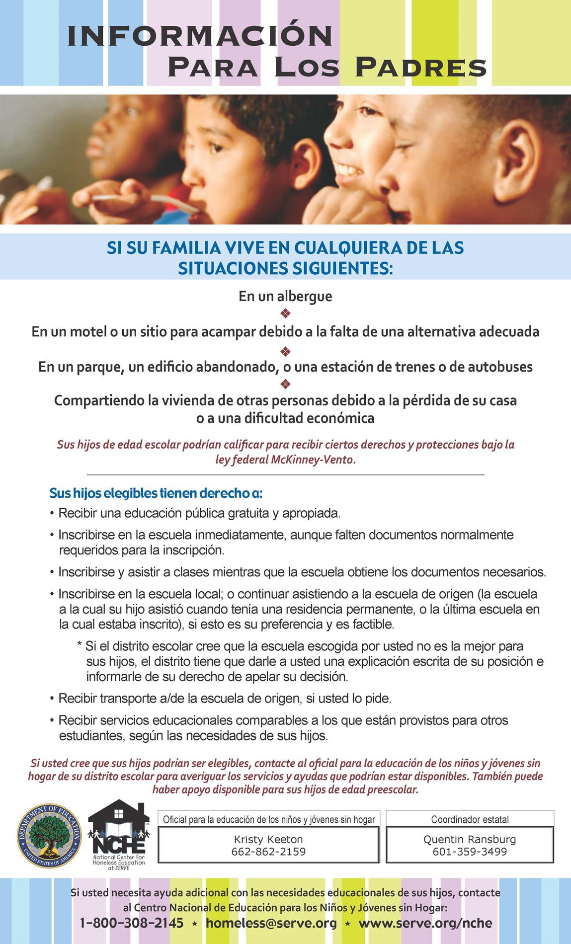 Information for Parents Spanish Ver. 