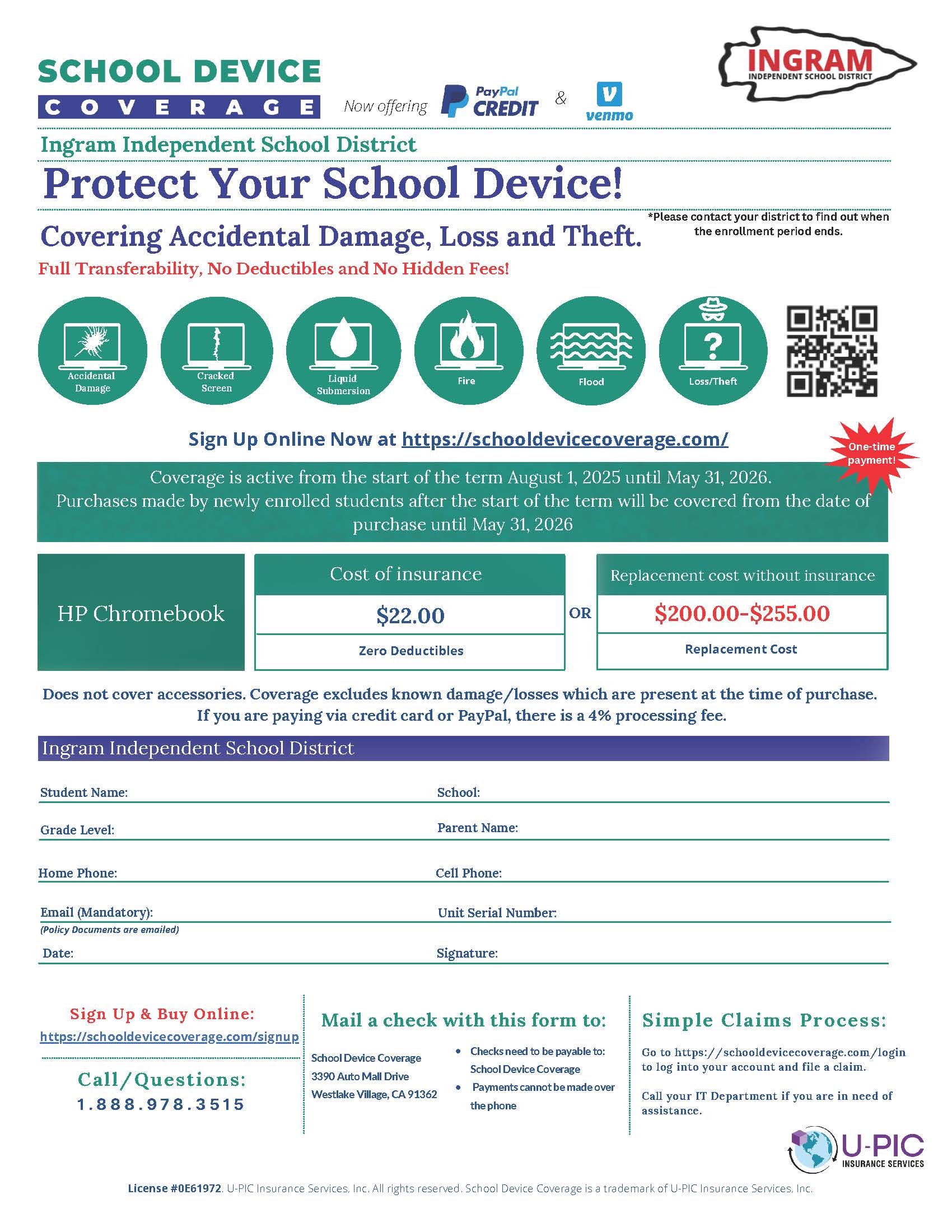 School Device Coverage