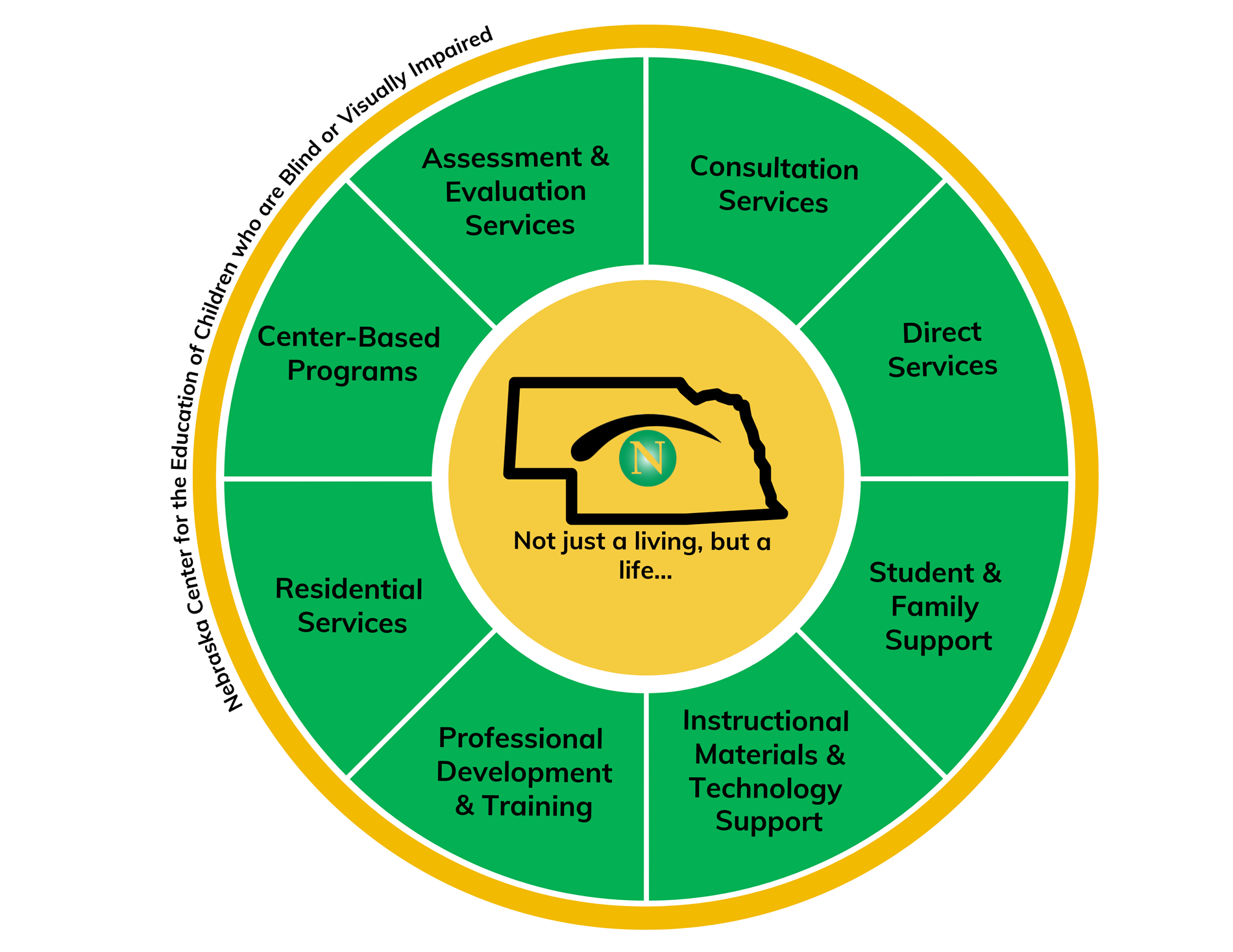 Serivces and programs offered by NCECBVI