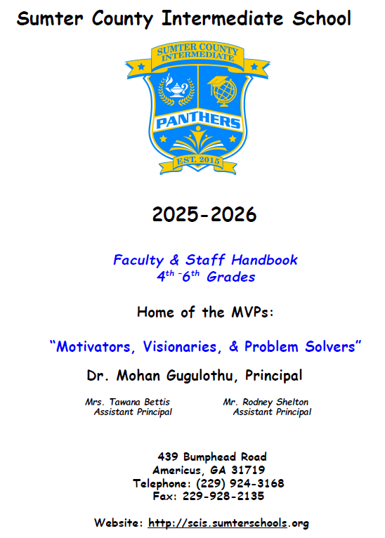 Staff Handbook link