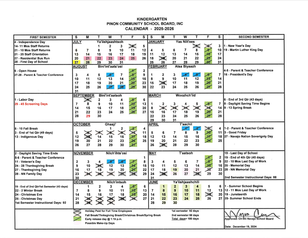 pcs 2526 school calendar