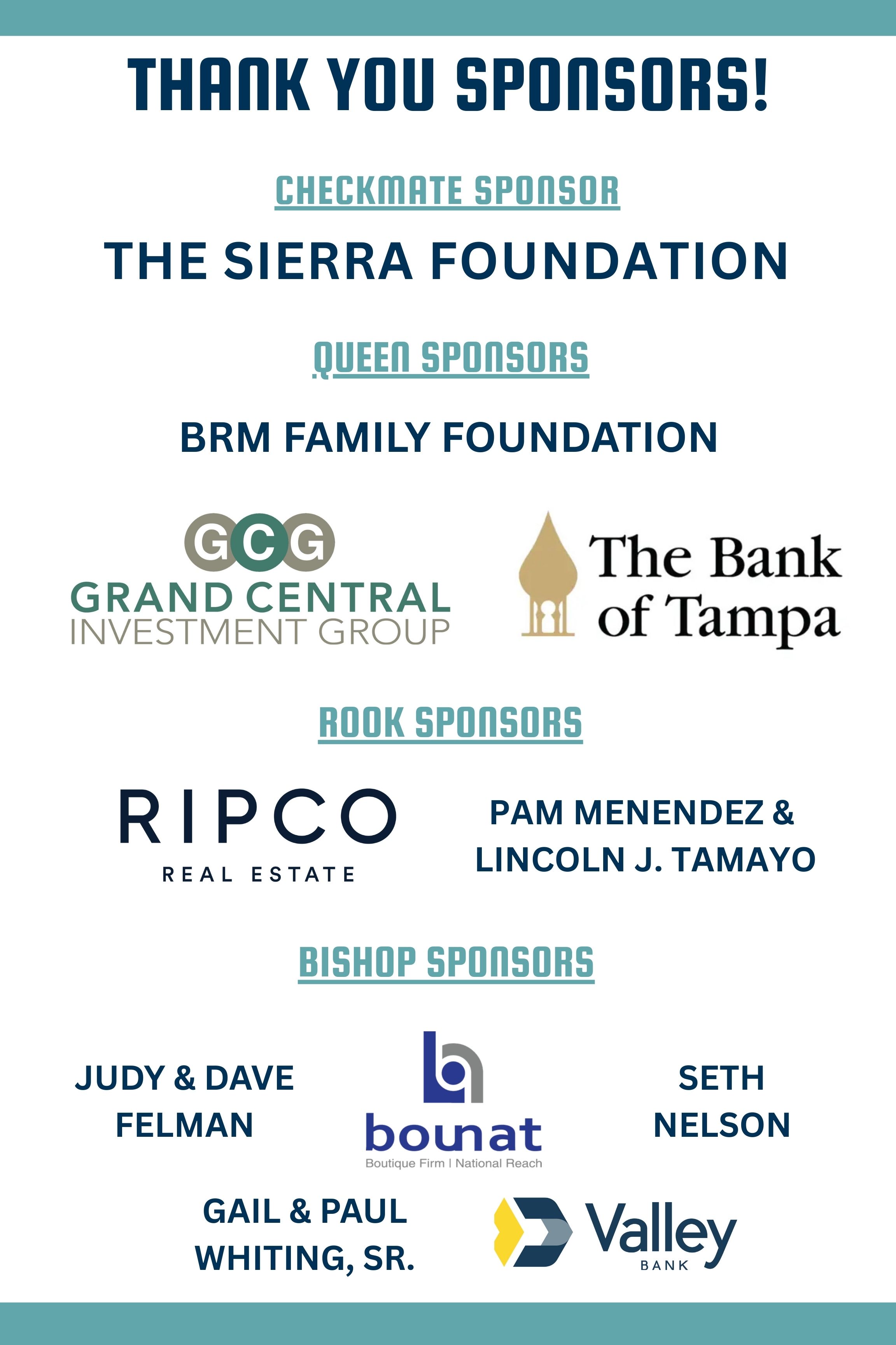 King Cobra Chess Extravaganza Sponsors