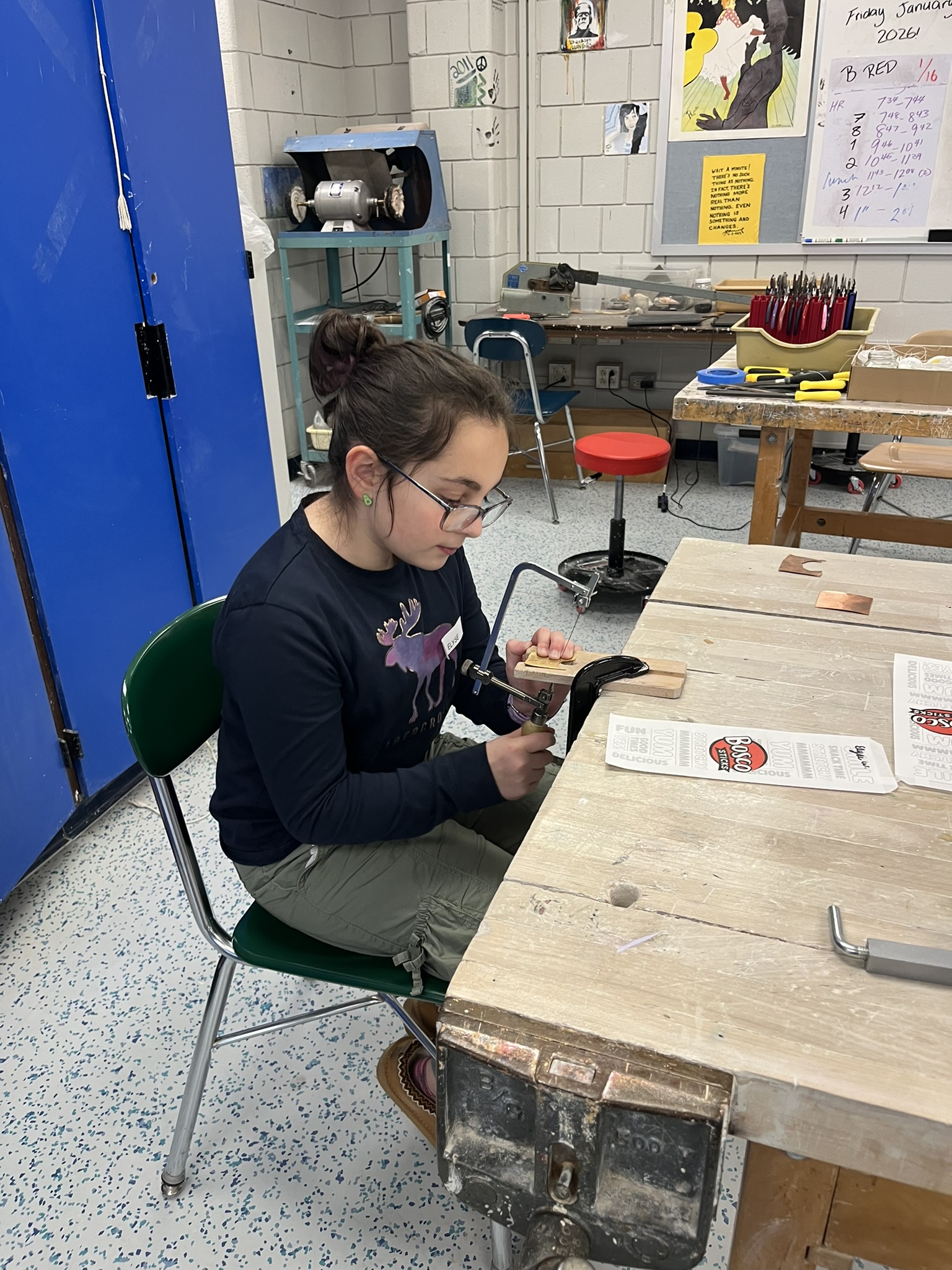 Make it in Metal! A Jewelry workshop for beginners