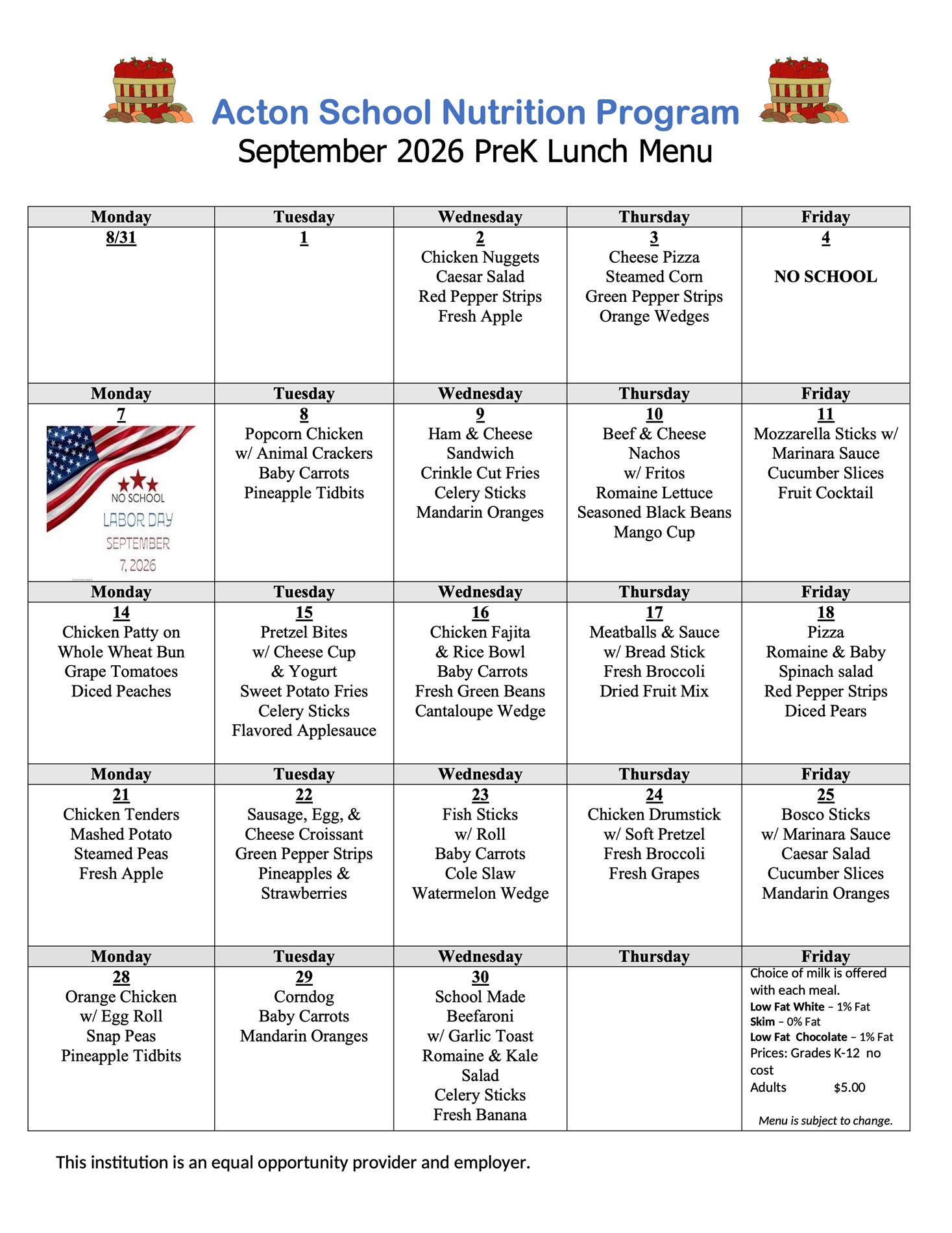 sept lunch