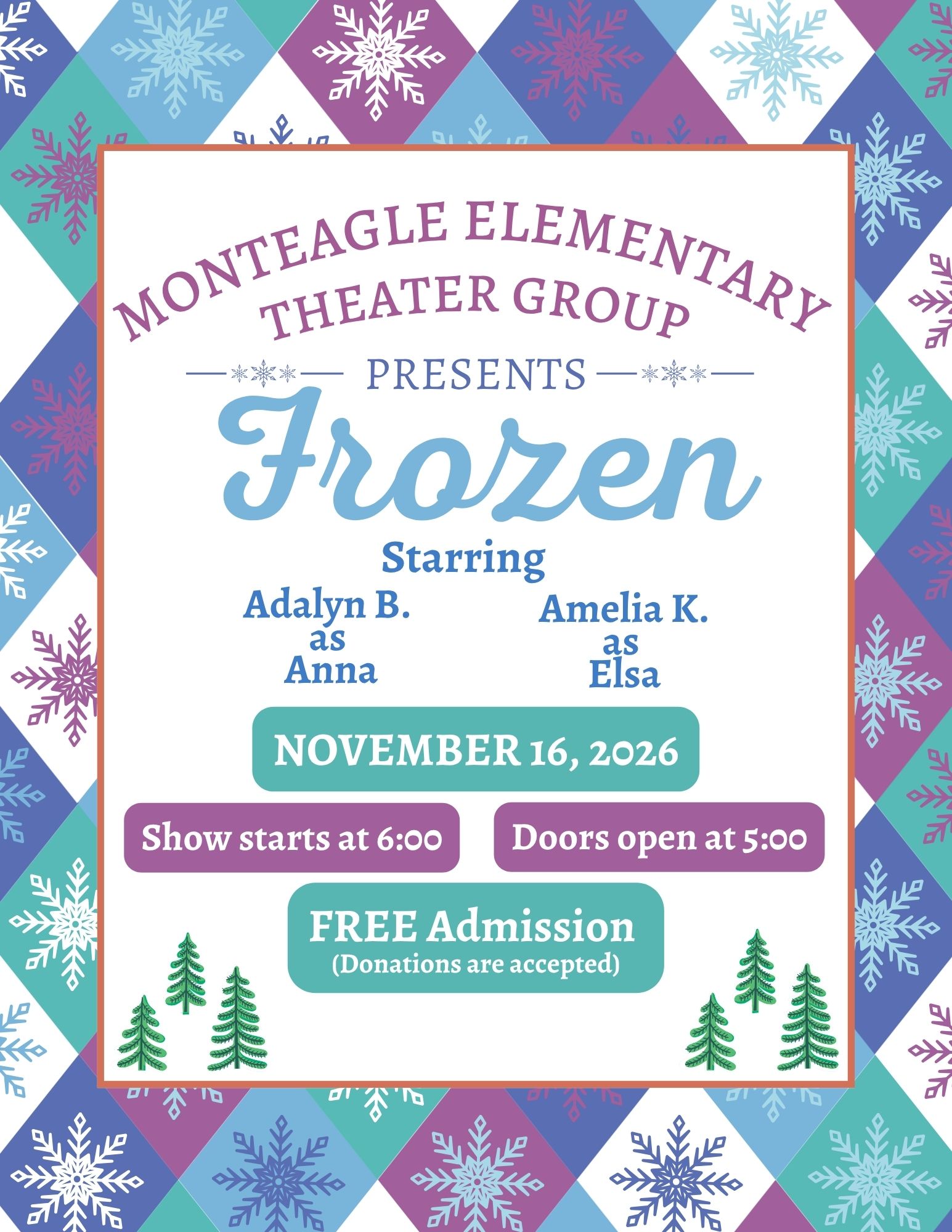 Play promotional flyer