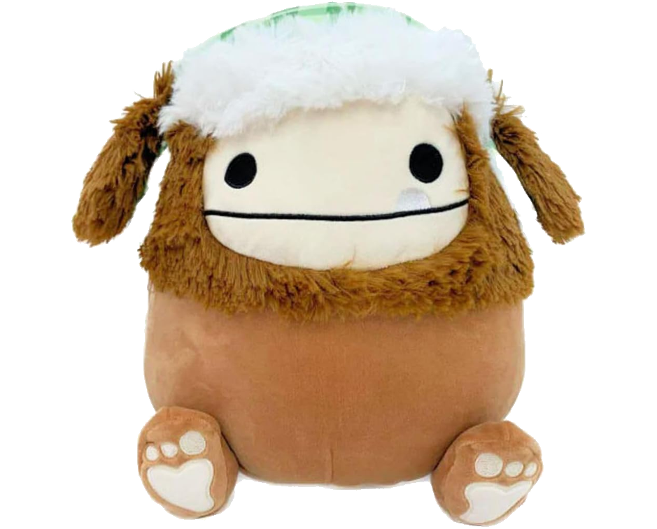 Squishmallow sasquatch toy