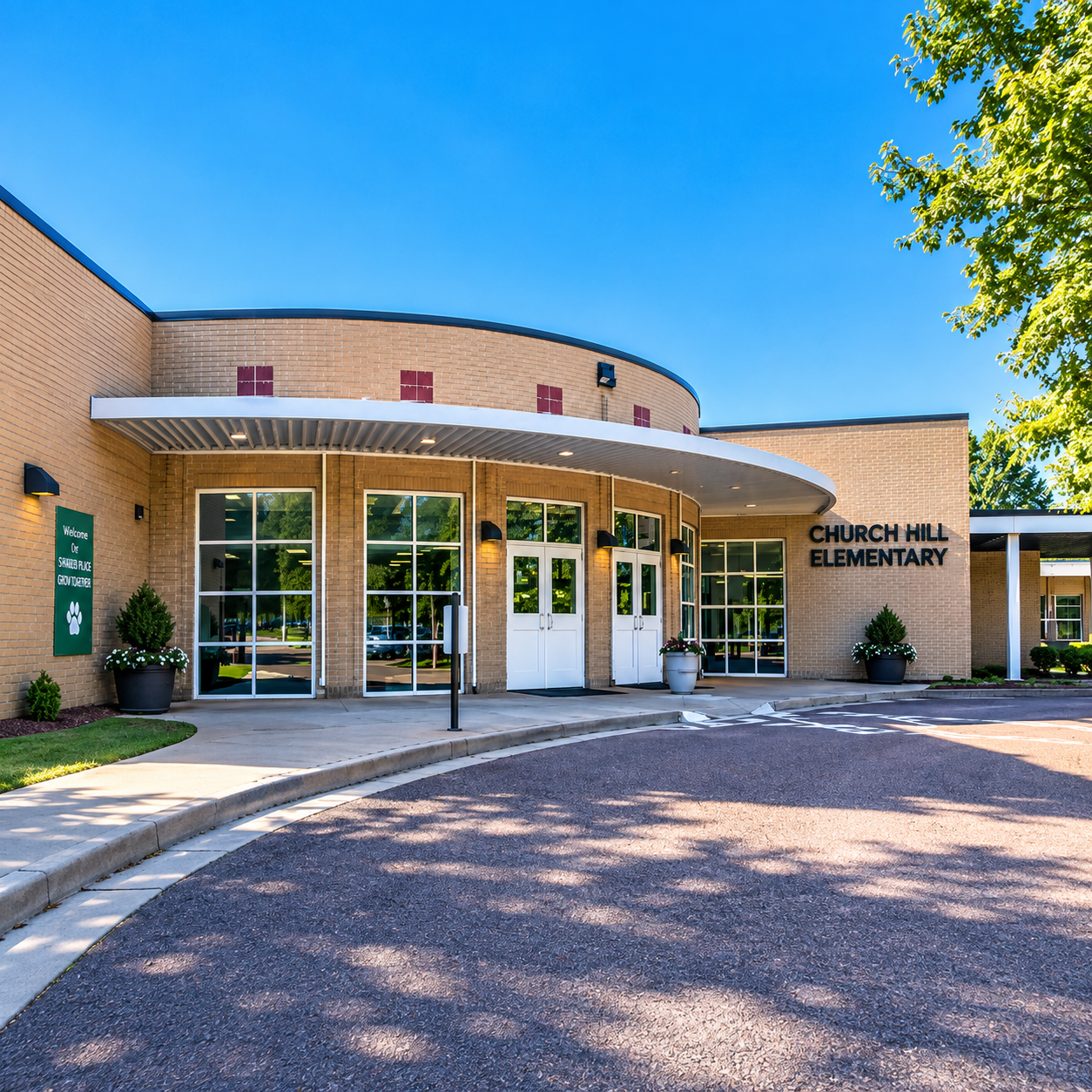 Church Hill Elementary School building