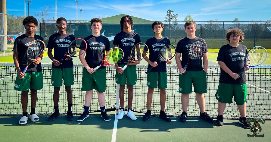 Woodland High School Boys Tennis Group Picture