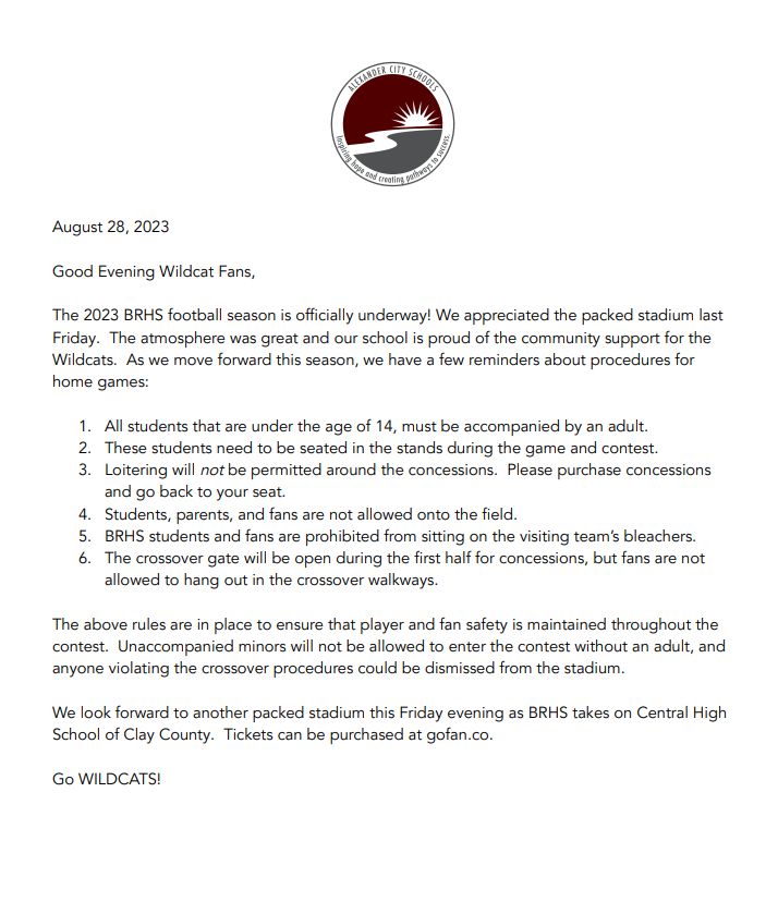 rules for home games 