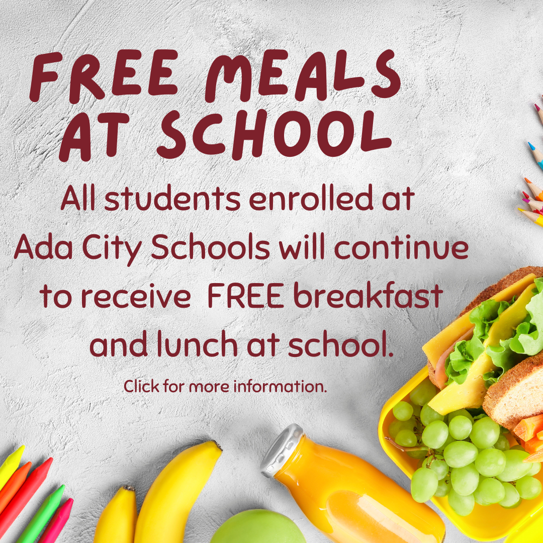 Free meals for students all students will receive free breakfast and lunch at school. Click for more information.