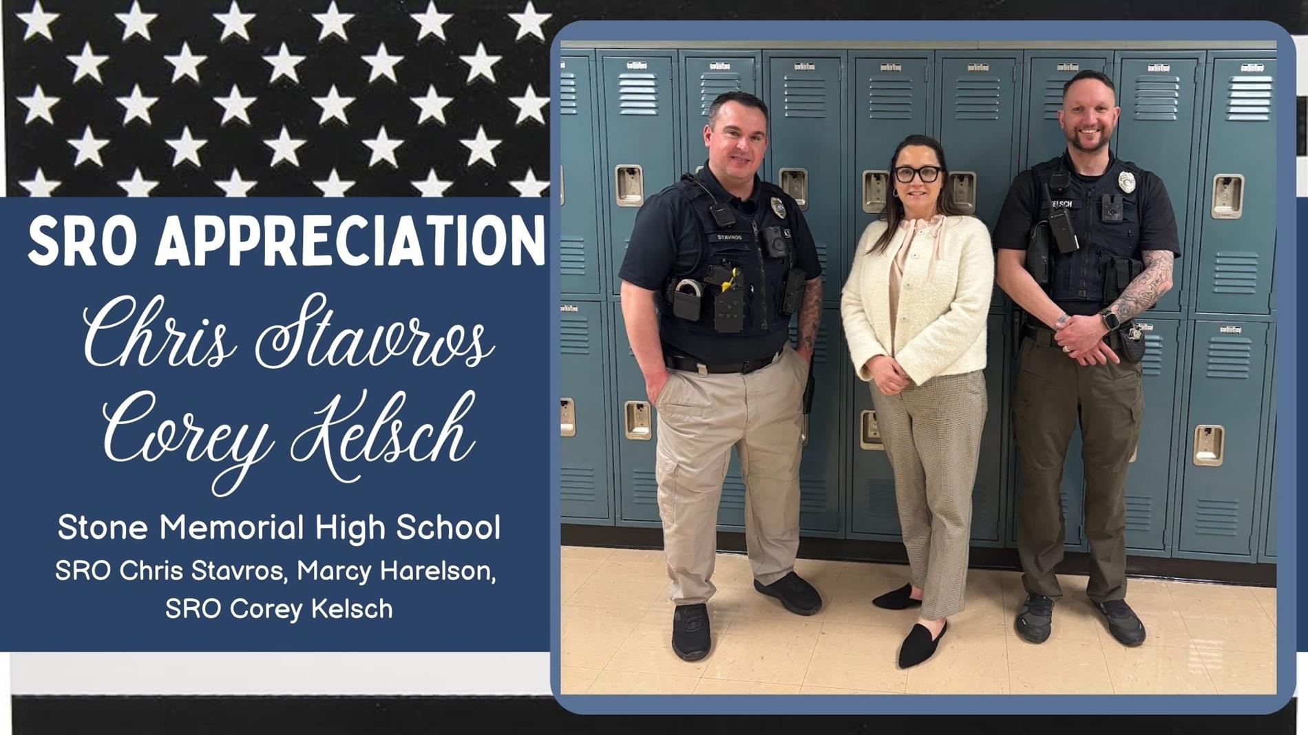 SRO Appreciation Images SMHS
