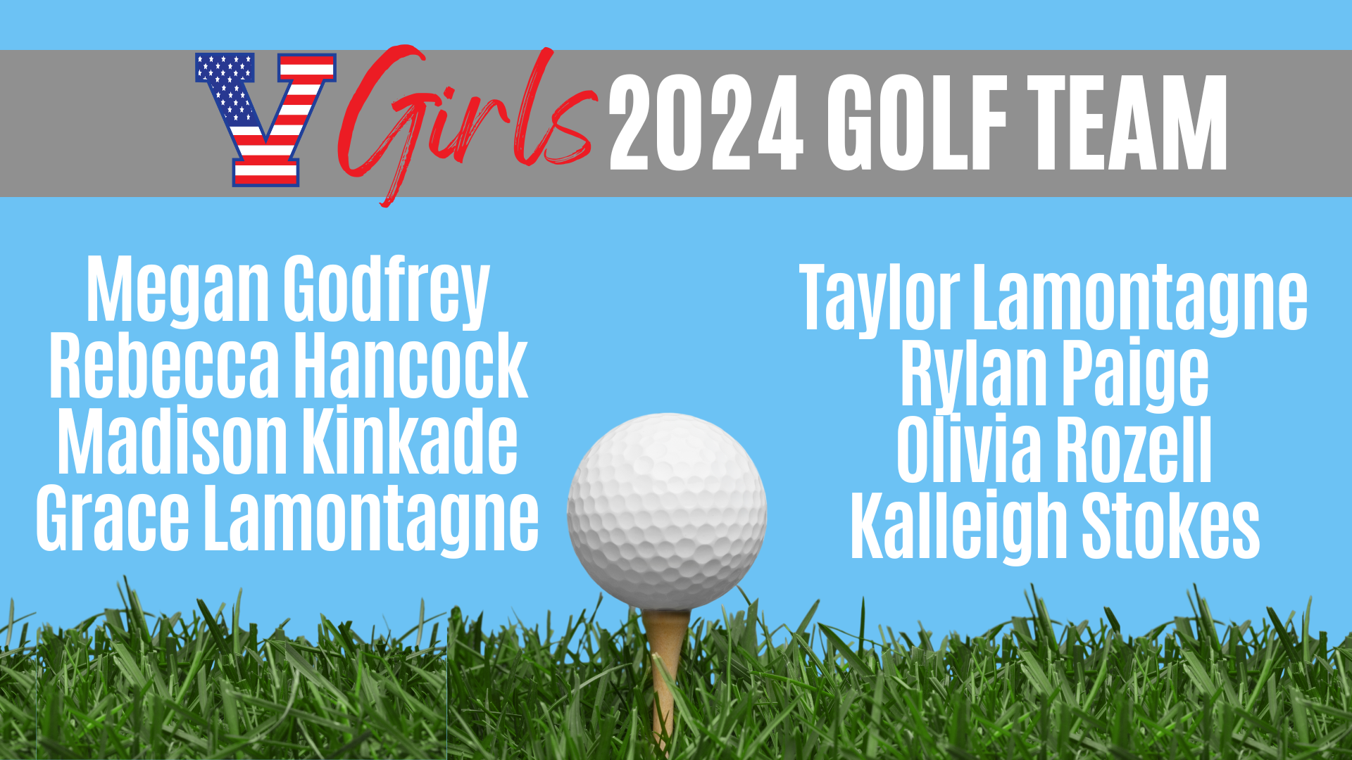 Girls Golf Team 2024