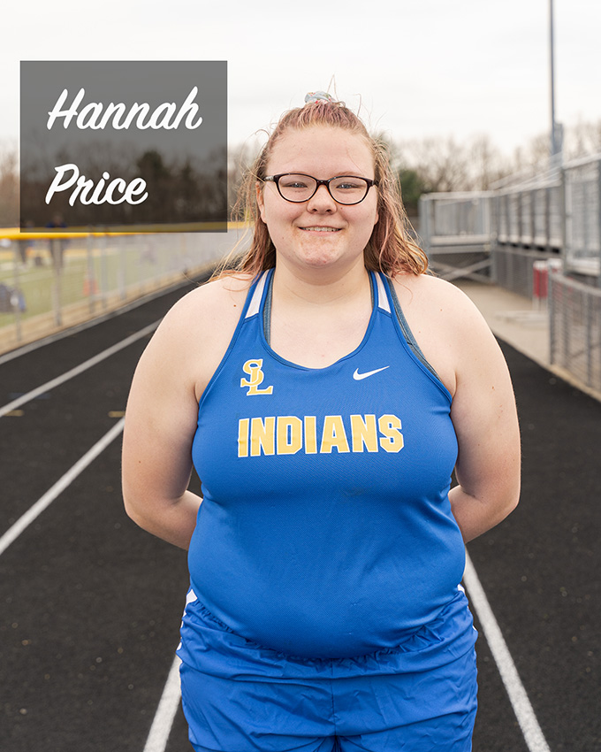 senior Hannah Price