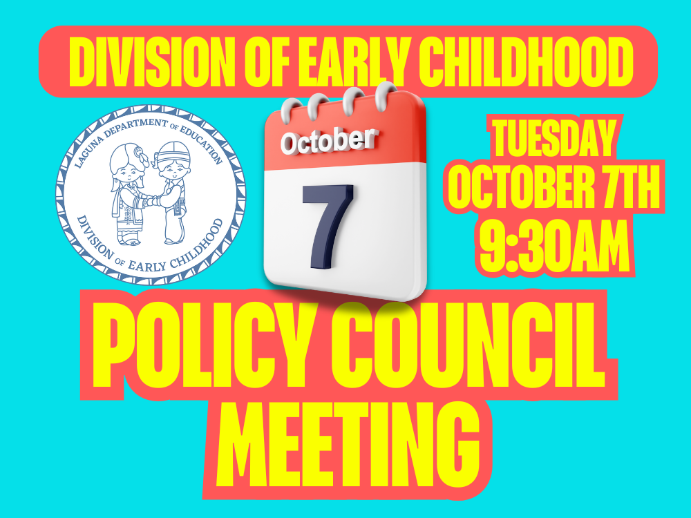 DEC Policy Council Meeting 10/7/25 9:30am
