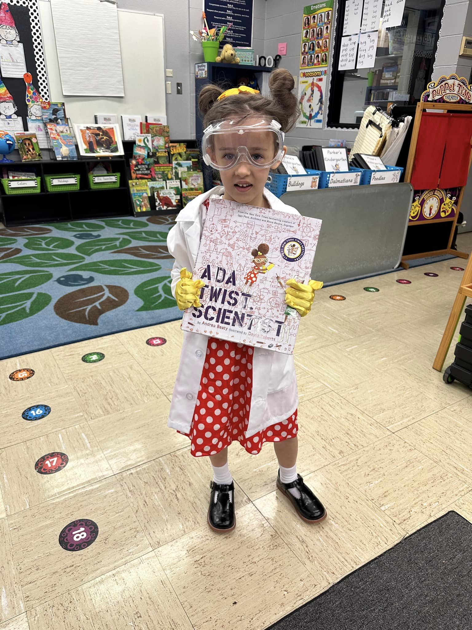 Some of the amazing book characters we had on campus.