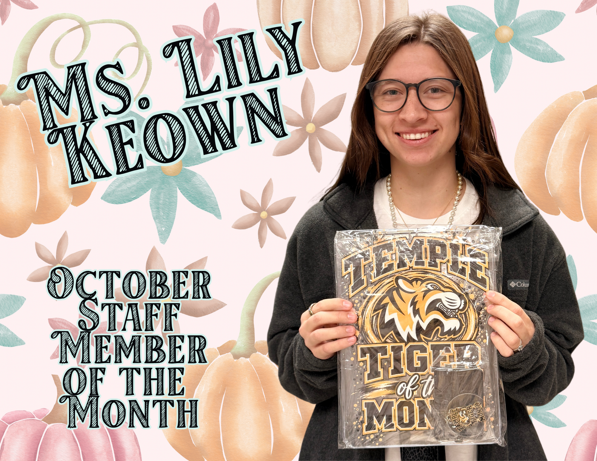 Lily Keown - October Staff Member of the Month