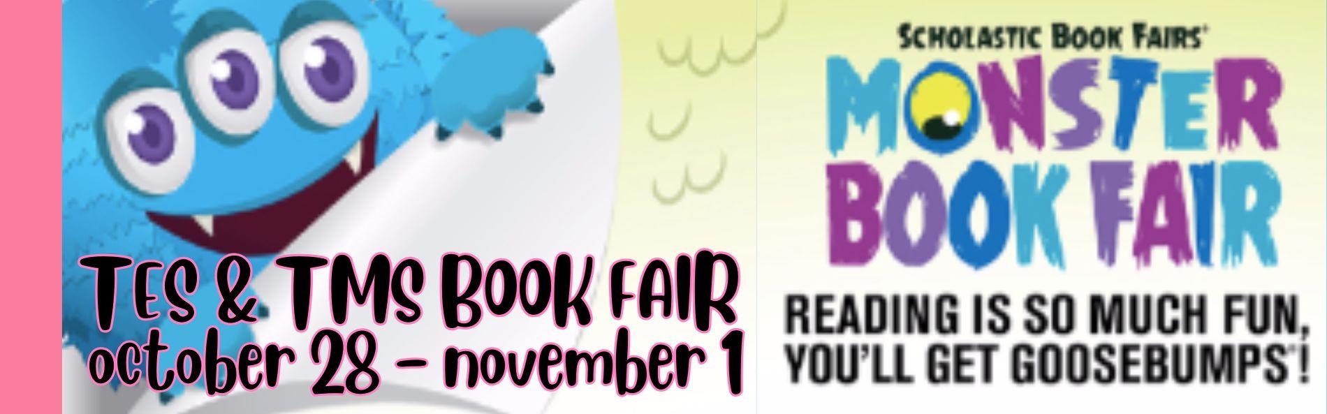 FALL BOOK FAIR OCTOBER 28TH-NOVEMBER 1ST