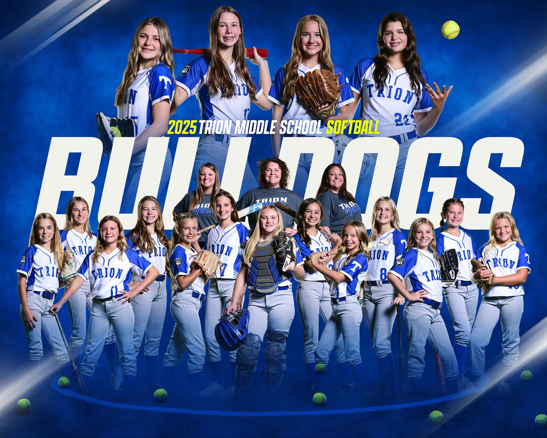 2025 TMS Softball Team Photo