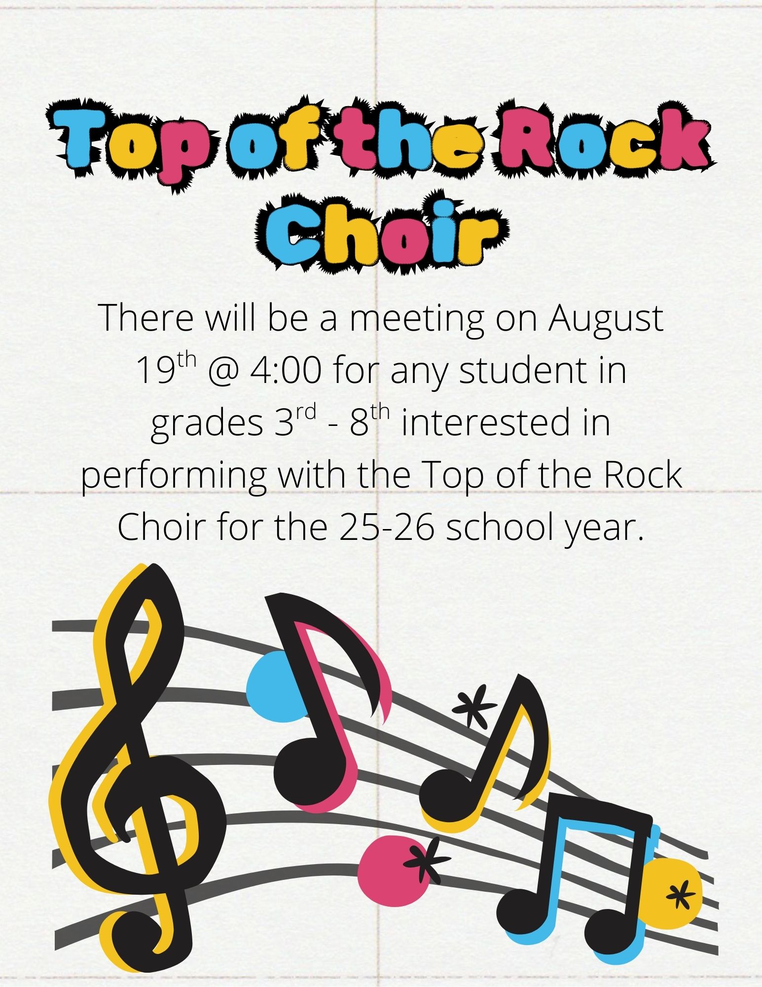 Interest Meeting Info